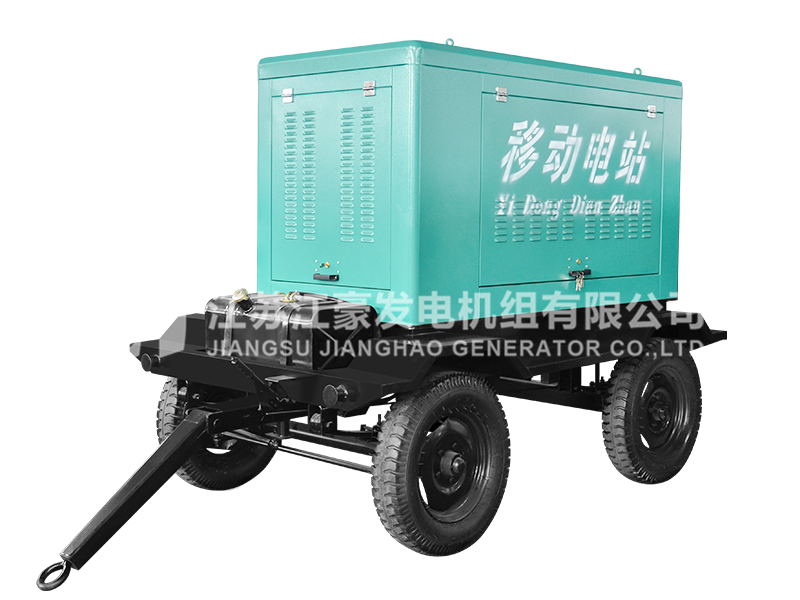 移動(dòng)拖車(chē)式發(fā)電機(jī)組